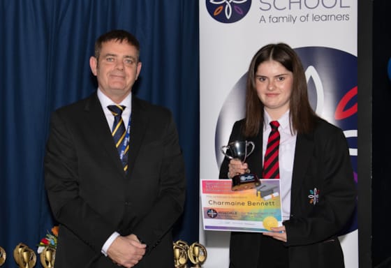 Specialist Award: KS3 Most Improved Attitude to Learning