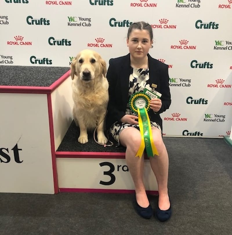 Crufts 2020 success for Risedale student Eryn