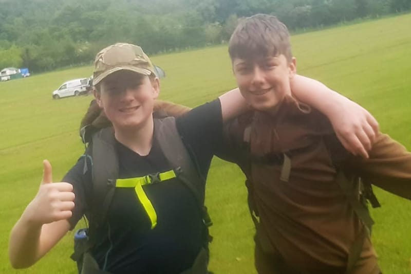 Risedale friends complete charity hike in the Lakes