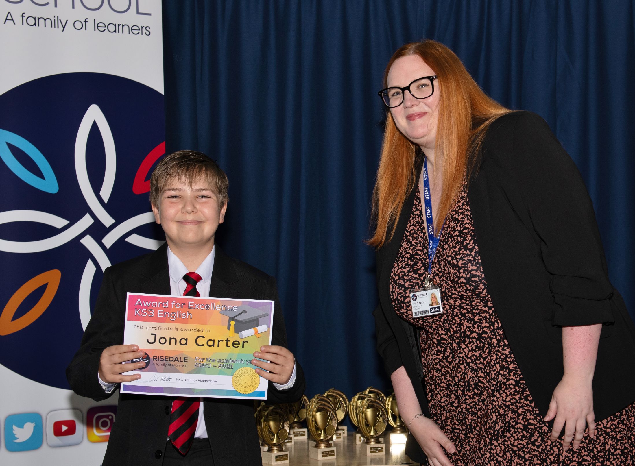 Award for Excellence KS3 English