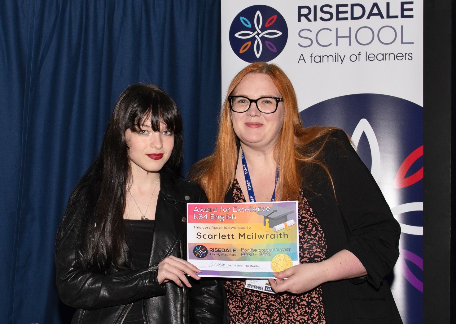 Award for Excellence KS4 English