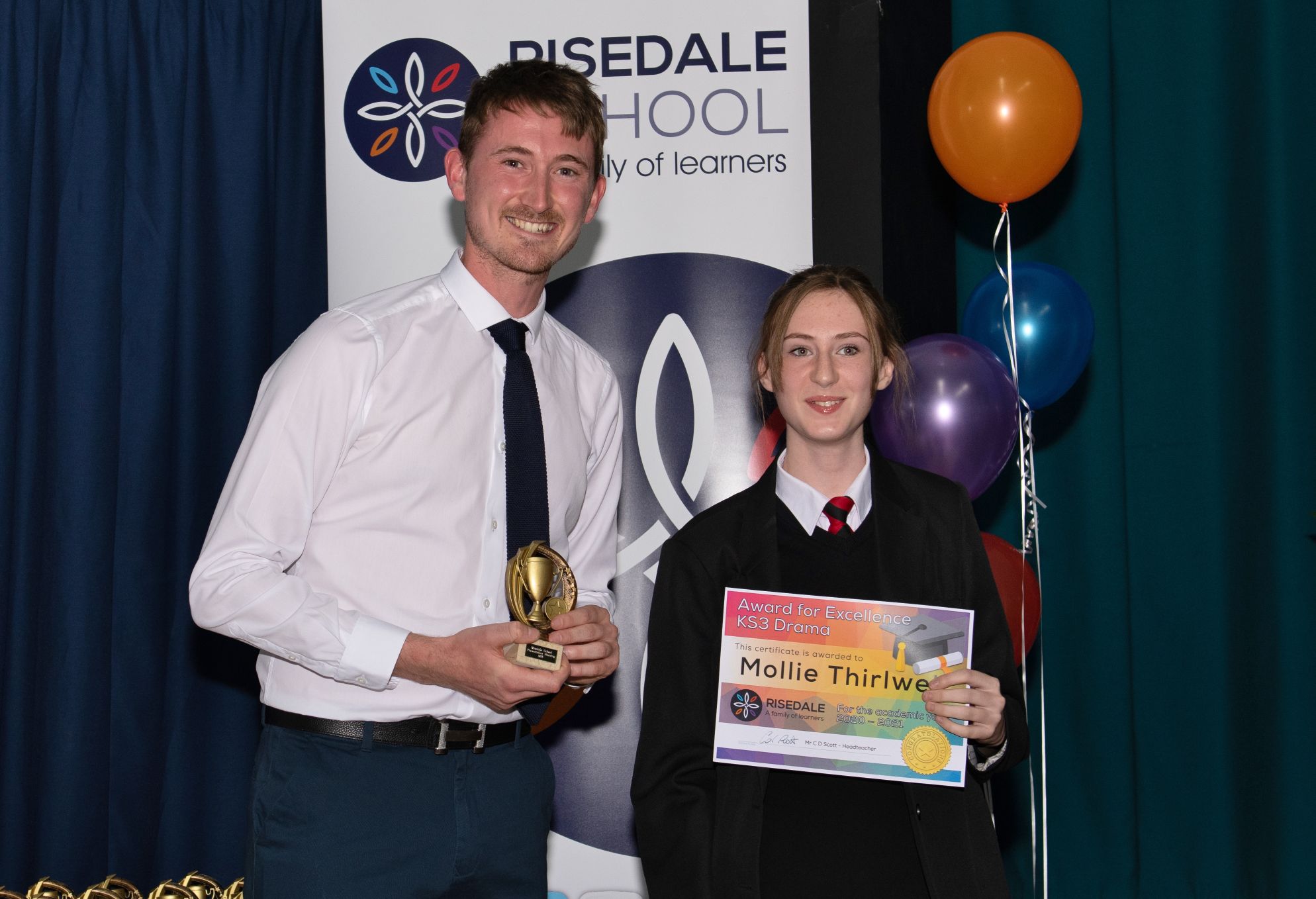 Award for Excellence KS3 Drama