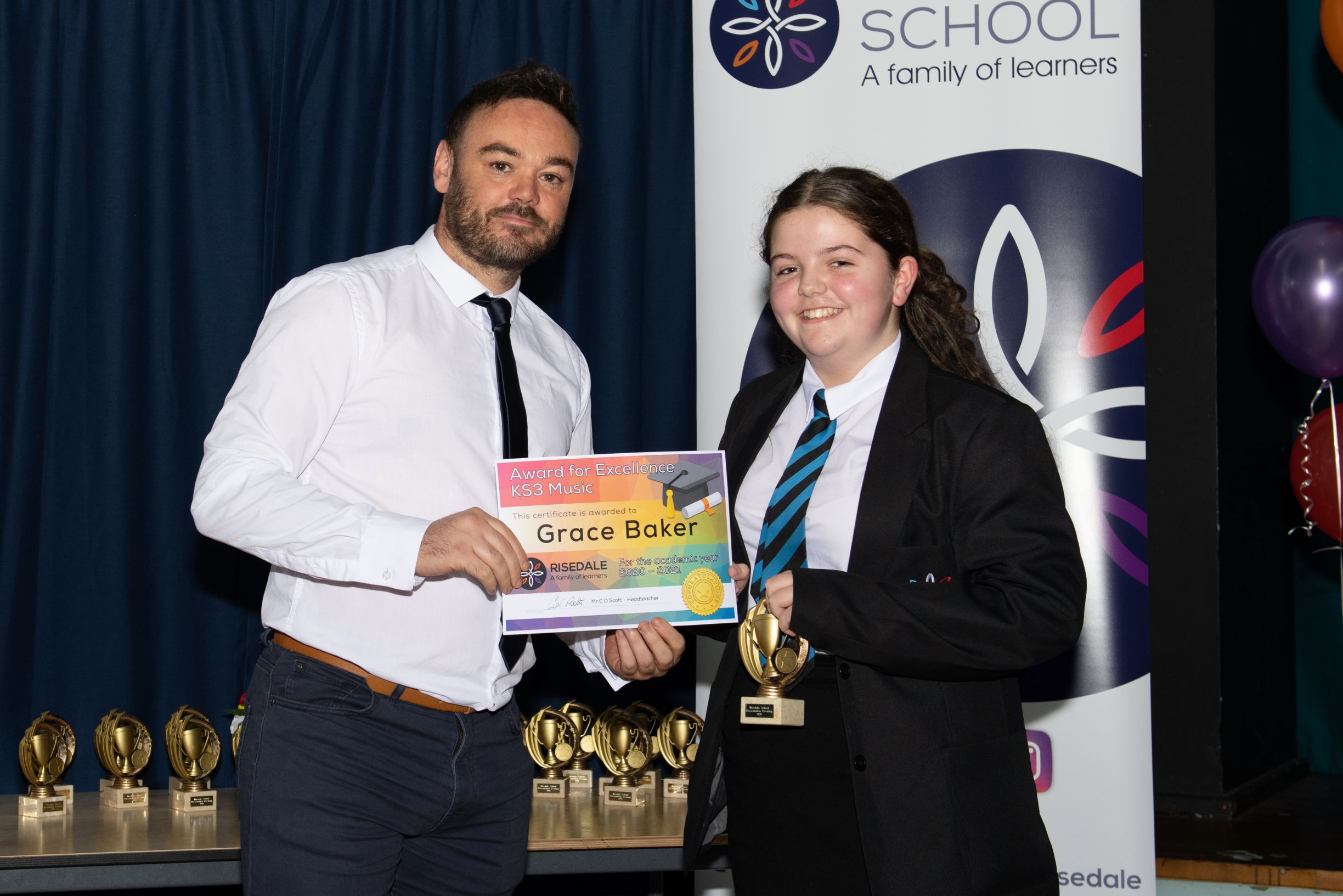 Award for Excellence KS3 Music