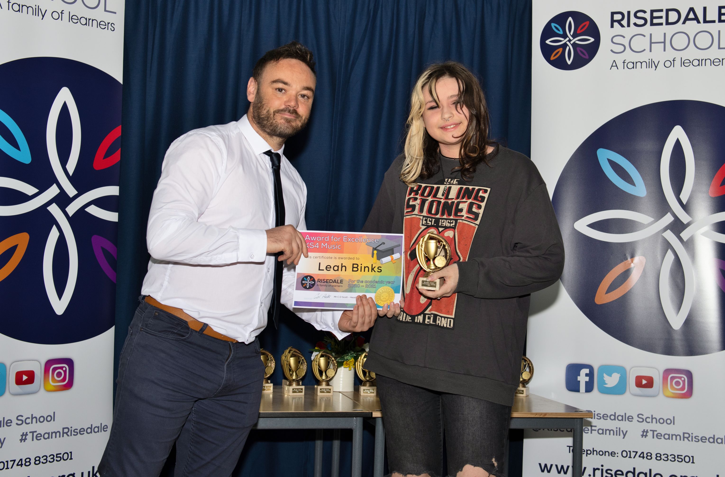 Award for Excellence KS4 Music