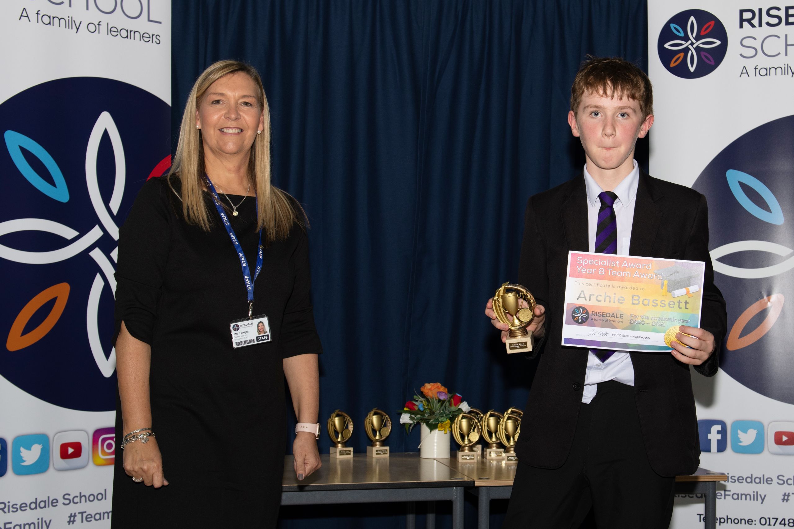 Specialist Award: Year 8 Team Award