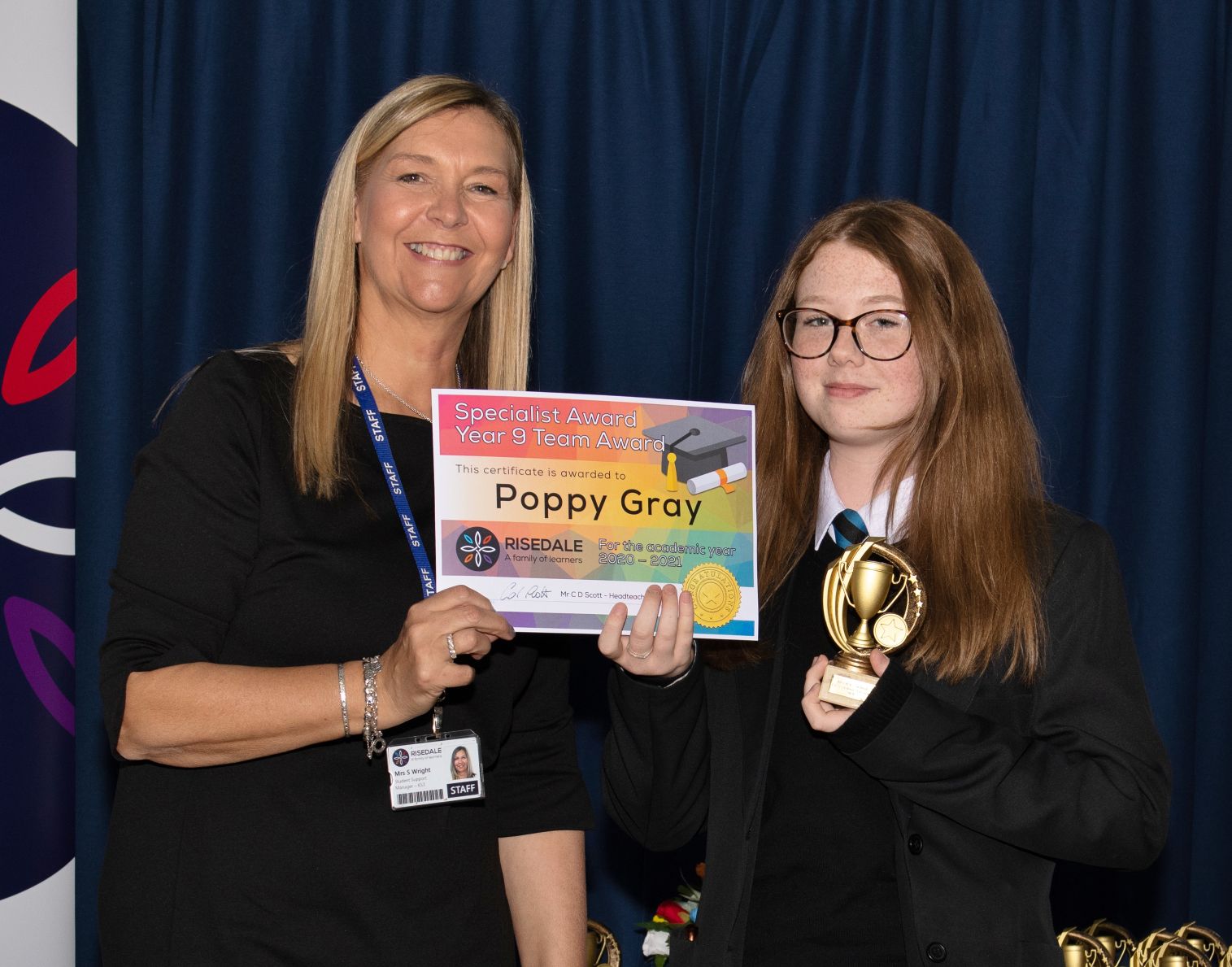 Specialist Award: Year 9 Team Award