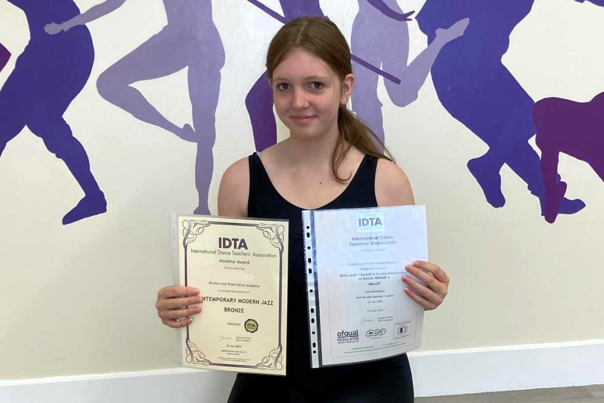 Evalyn Gee Dances Her Way to Double Exam Success