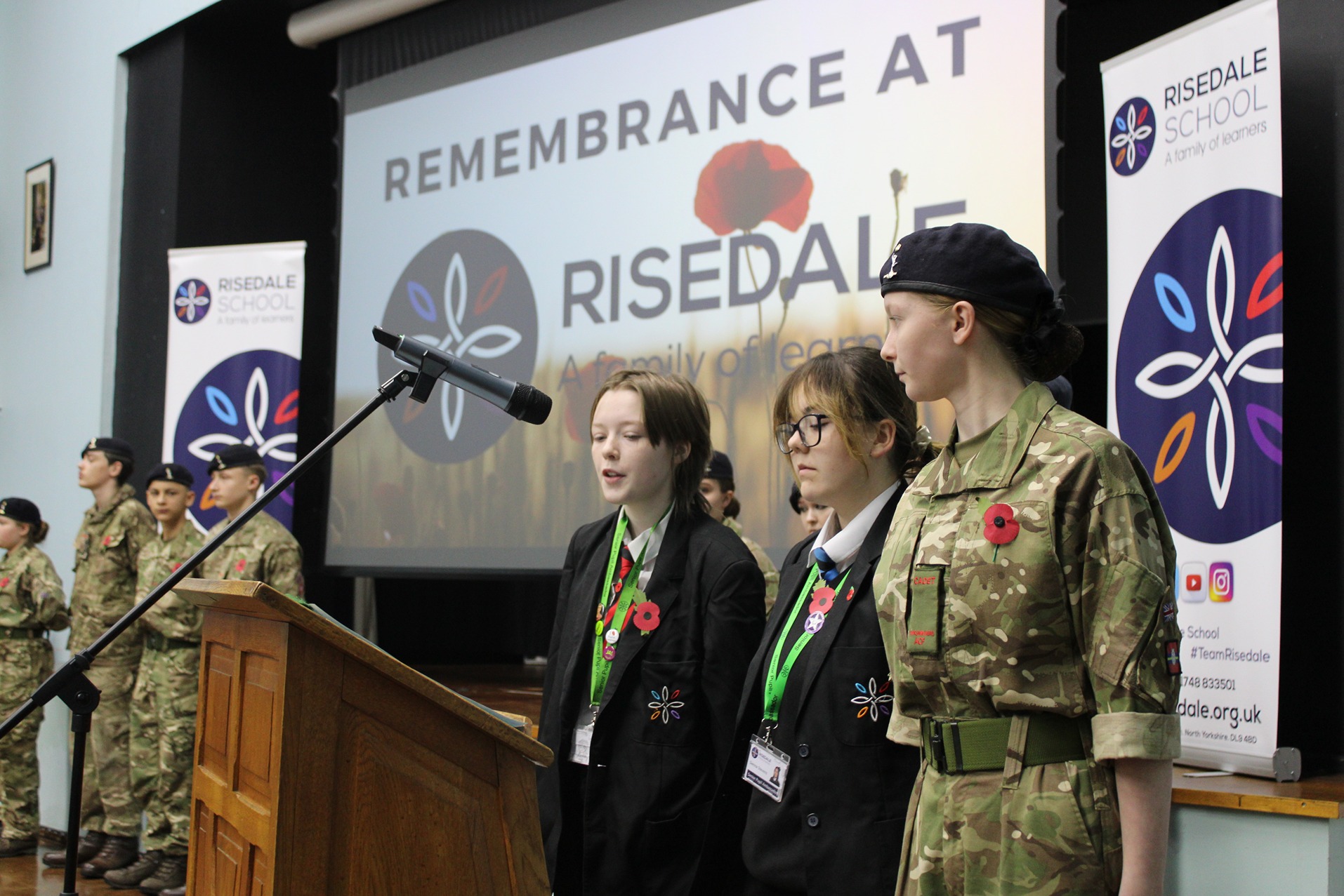 Remembrance at Risedale 2025 🌹