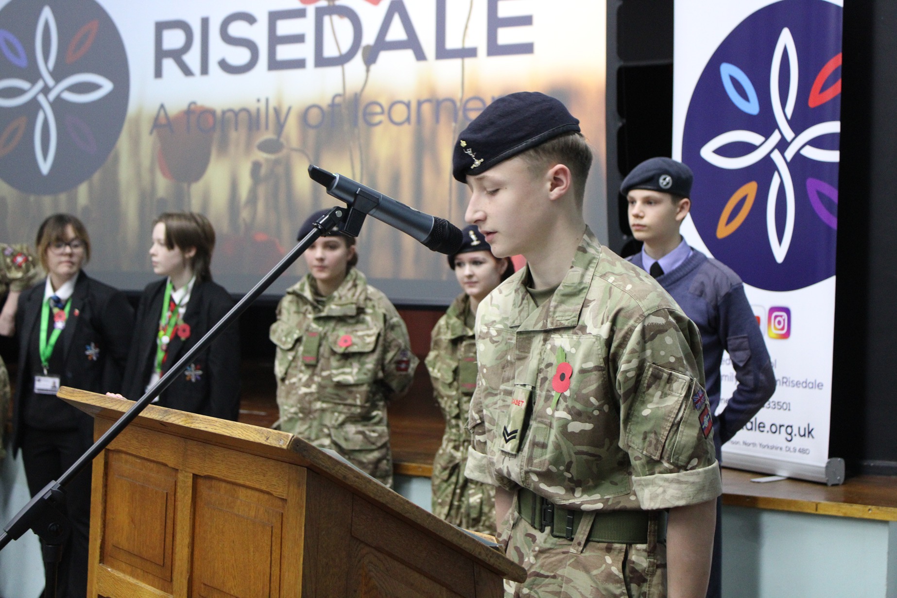 Remembrance at Risedale 2025 🌹