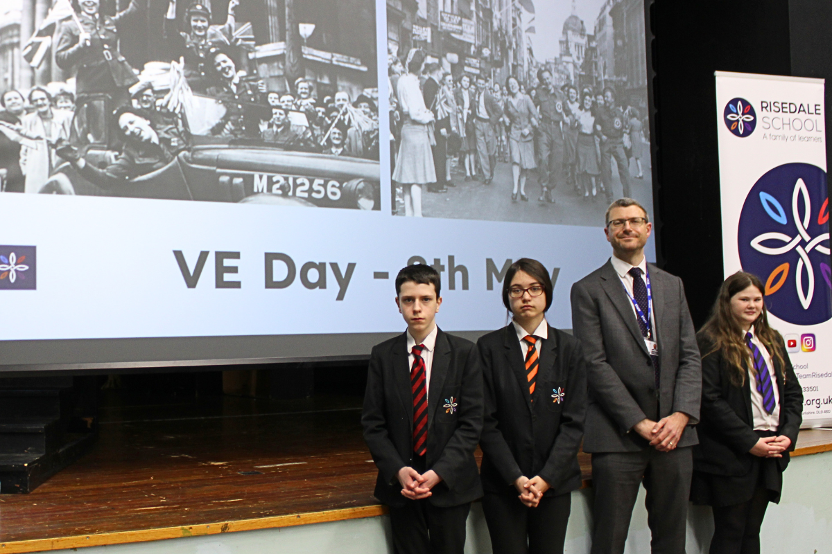 Lest We Forget: VE Day Assemblies at Risedale 🎖️