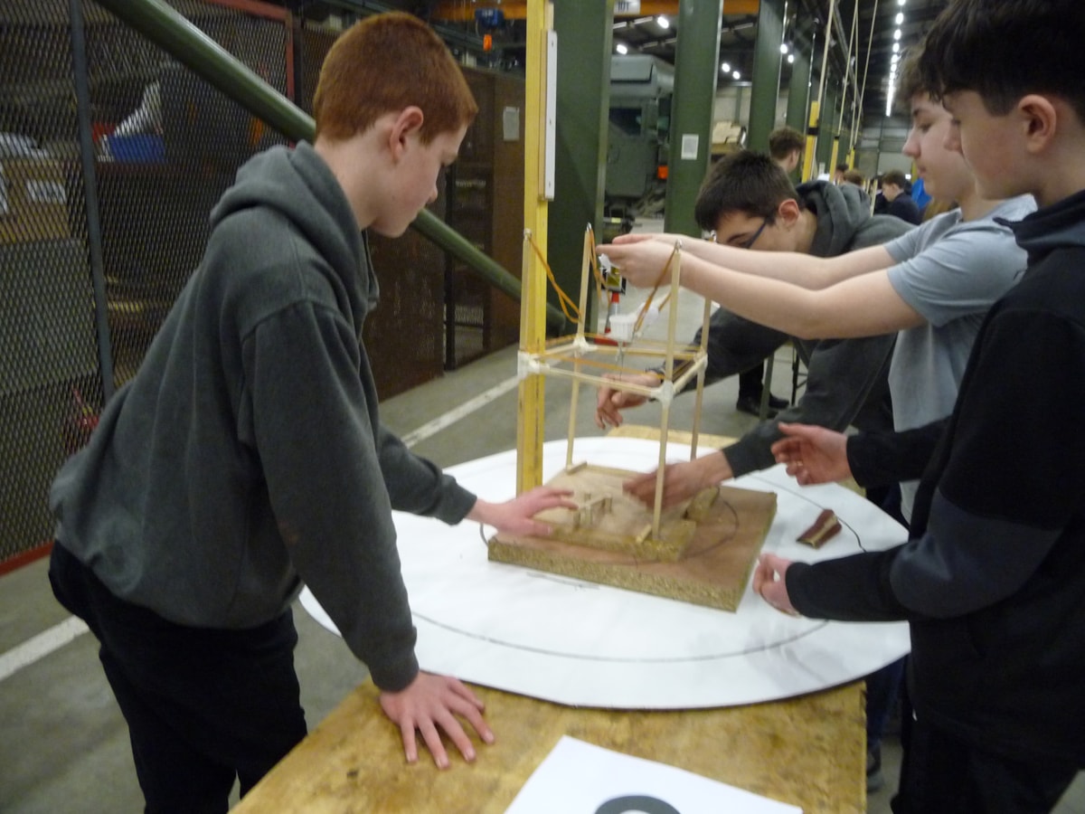 Risedale pupils at the Technology Tournament | 14/03/2024 - Rotary STEM ...