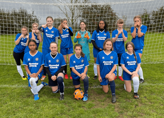 U15 Girls Football Team