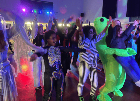 Risedale pupils have a spooktacular time at the Halloween Disco!