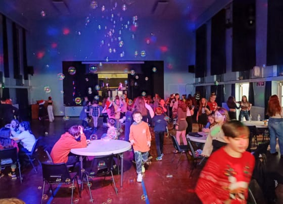 Festive Footloose Fun at Risedale School's Christmas Disco!