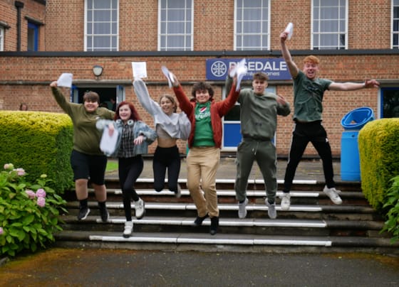 Risedale School Results Day 2023