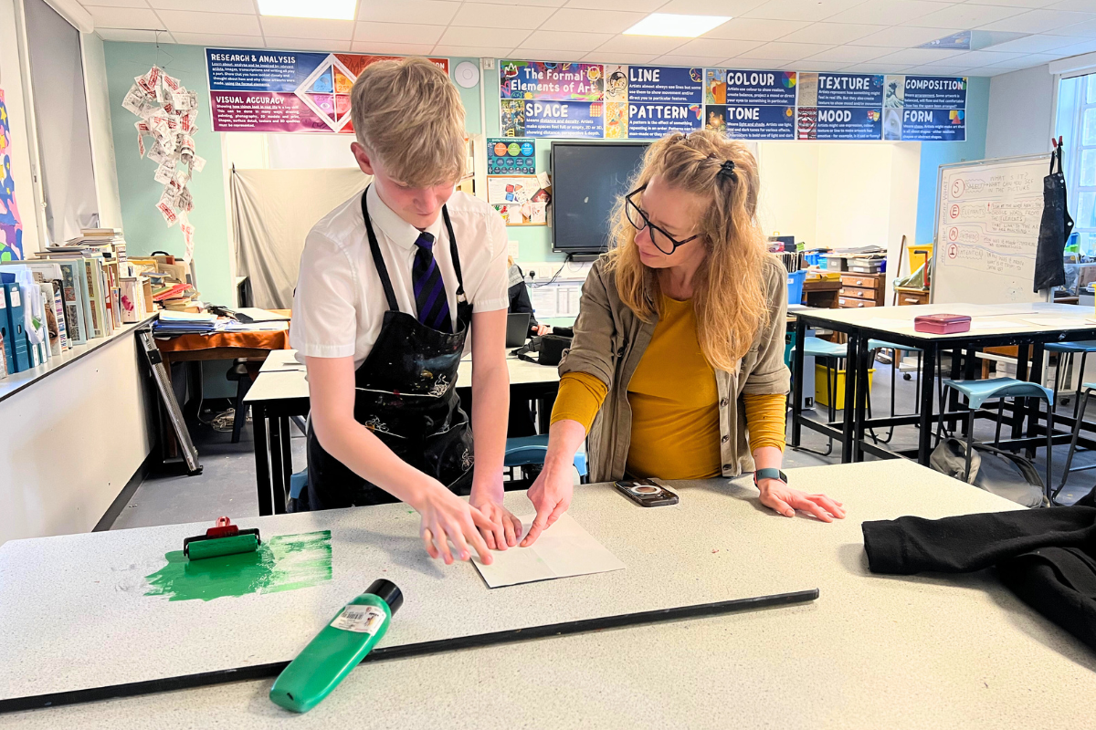 Creativity and Commitment Shine at Art Club