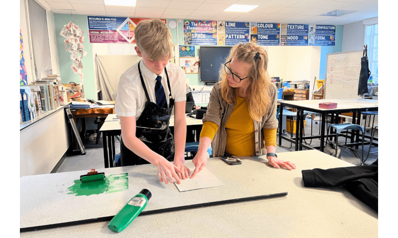 Creativity and Commitment Shine at Art Club