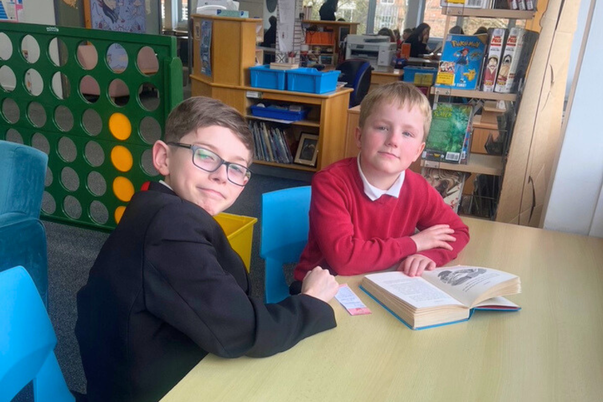 Peer Reading with Hipswell Primary: Week 4