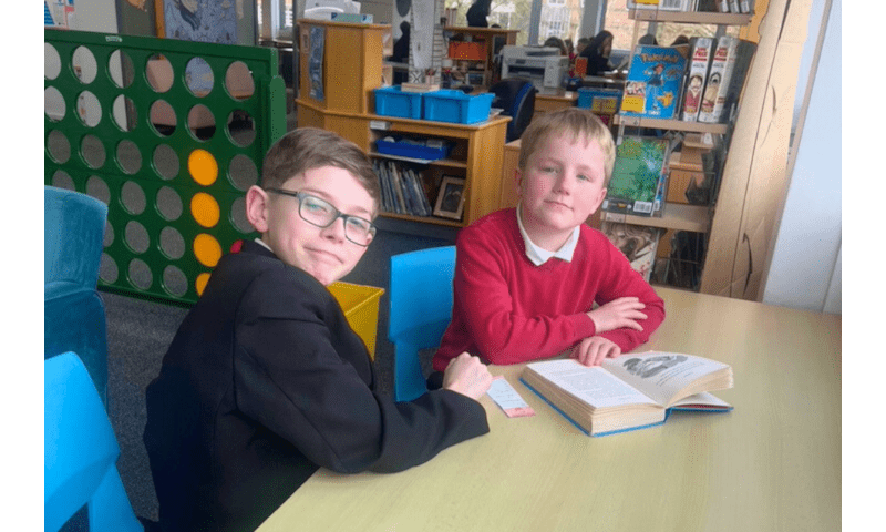Peer Reading with Hipswell Primary: Week 4