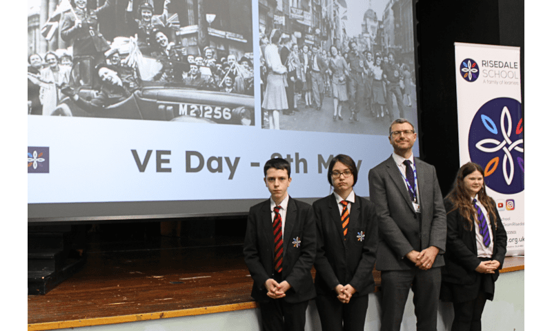 Lest We Forget: VE Day Assemblies at Risedale 🎖️