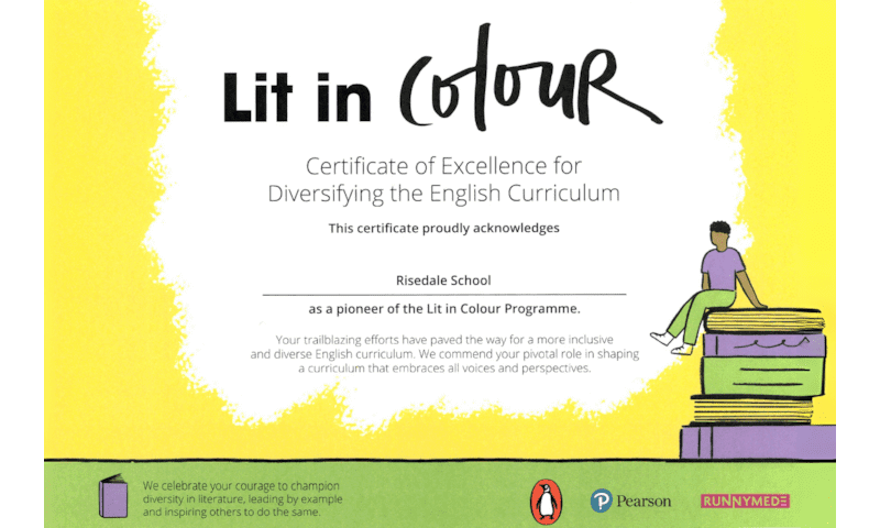 'Lit in Colour' Diversity Accreditation