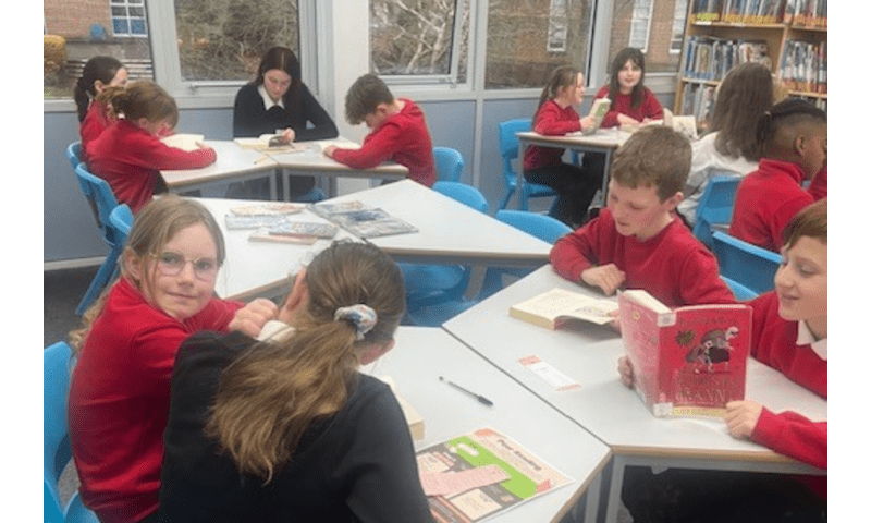 Peer Reading with Hipswell Primary: Week 2