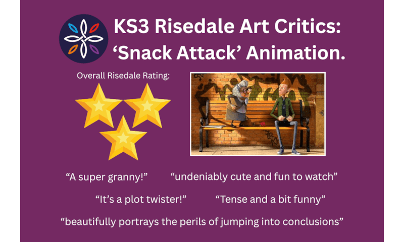 KS3 Art Critics: The Verdict on ‘Snack Attack’