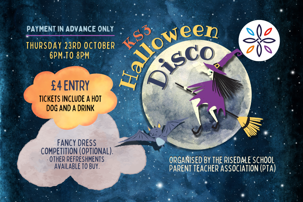 KS3 Halloween Disco 👻 (Thursday, 23rd October)