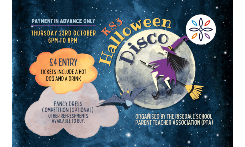 KS3 Halloween Disco 👻 (Thursday, 23rd October)