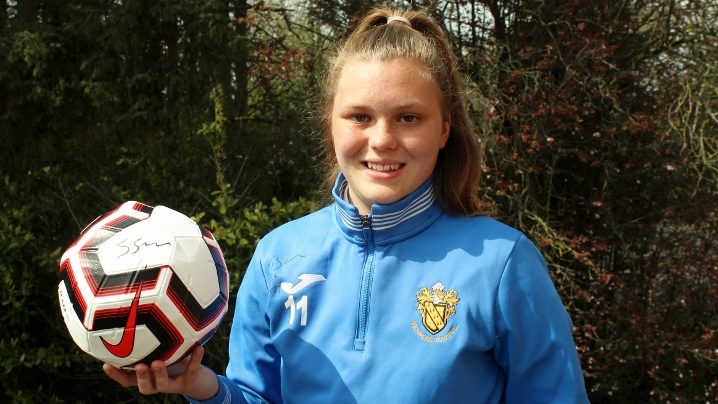 Risedale pupil attends soccer camp run by England star