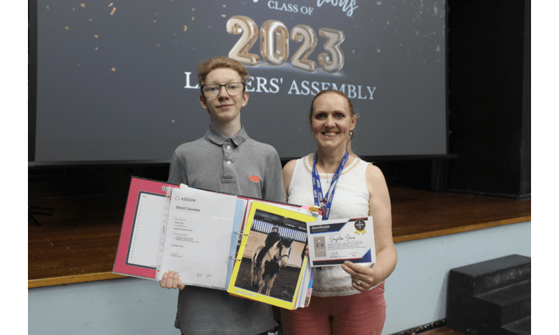 Jayden to study Animal Care at Askham Bryan College