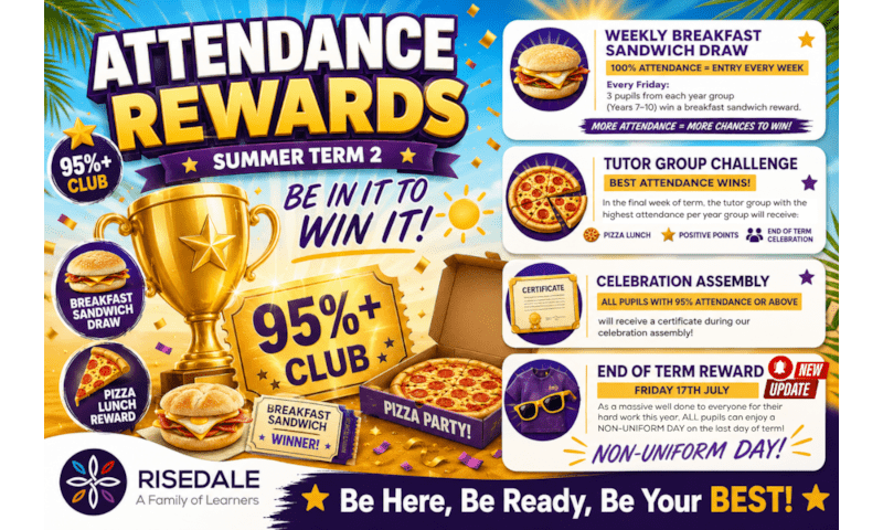 🚨 UPDATE: Non-Uniform Day For ALL as Final Week Attendance Push Begins! 🏆