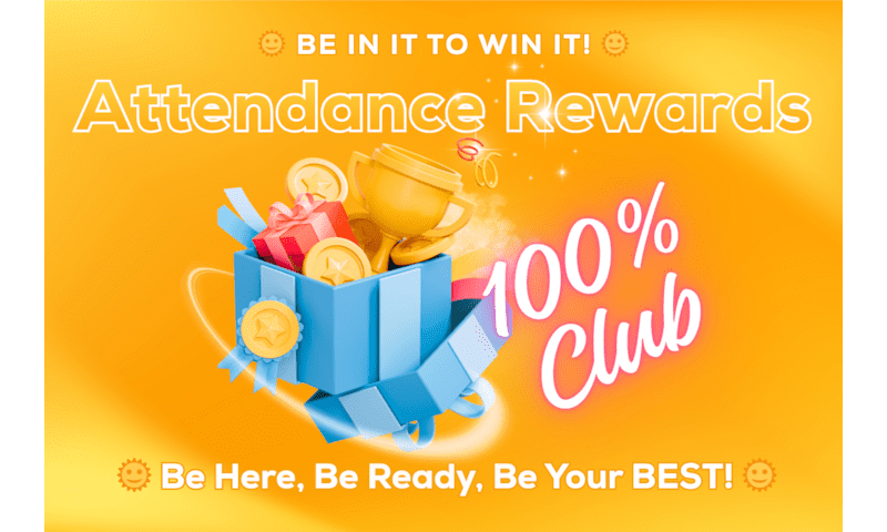 Attendance Rewards for Summer Term 1!