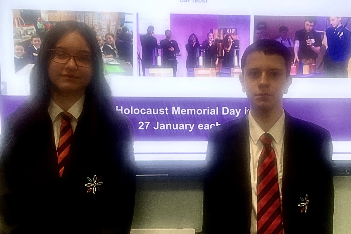 Pupil Leadership: Holocaust Memorial Day 💜