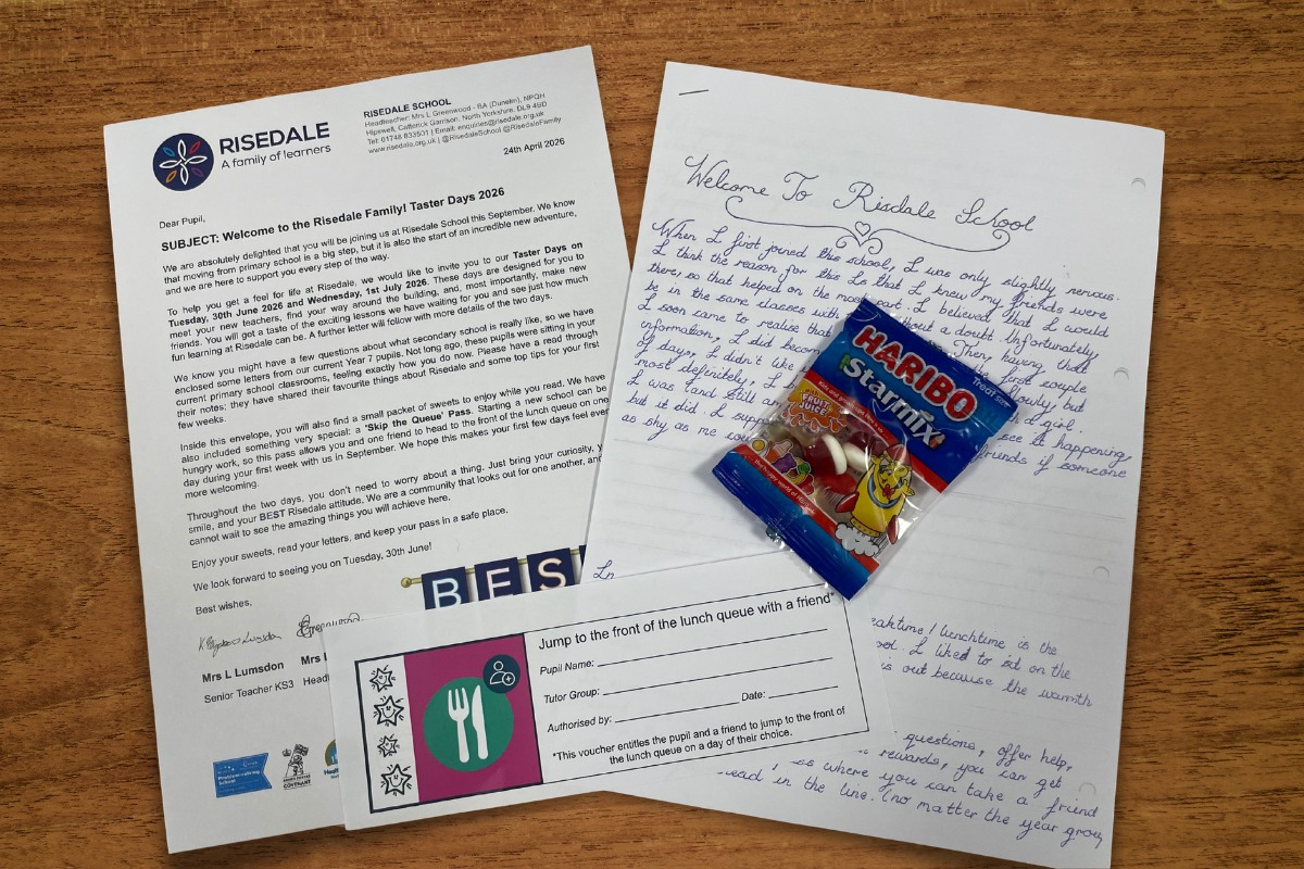 A Warm Welcome to the Risedale Family!