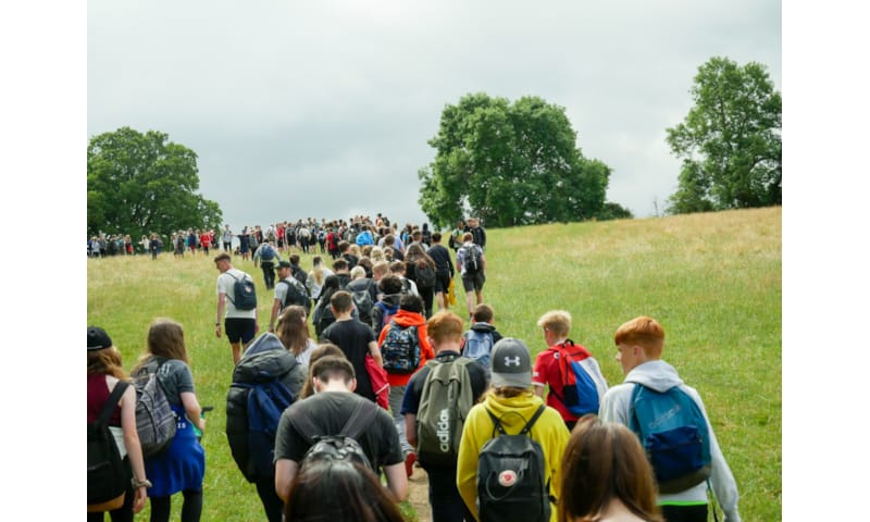 Risedale Pupils Put Their Best Feet Forward