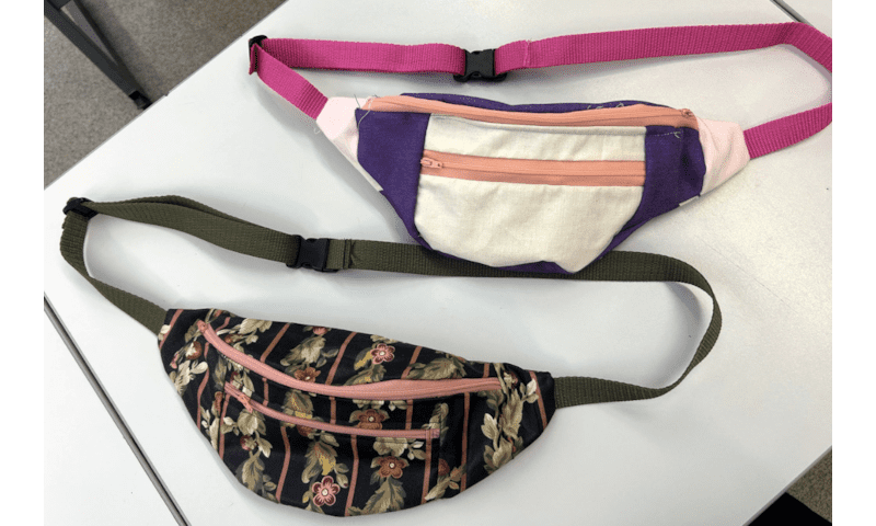 Stitching in Style at Textiles Club! 🧵 