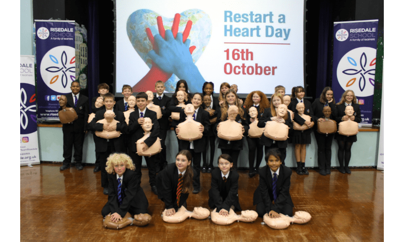 Risedale Year 7 Pupils Step Up to Become Lifesavers on Restart a Heart Day! ❤️