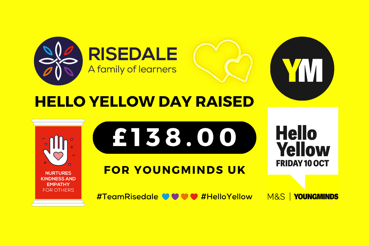 £138 Raised for Hello Yellow Day 💛