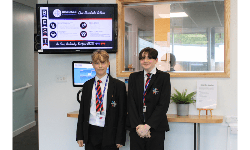Behind the Scenes: Year 9 Pupil Receptionists in Action
