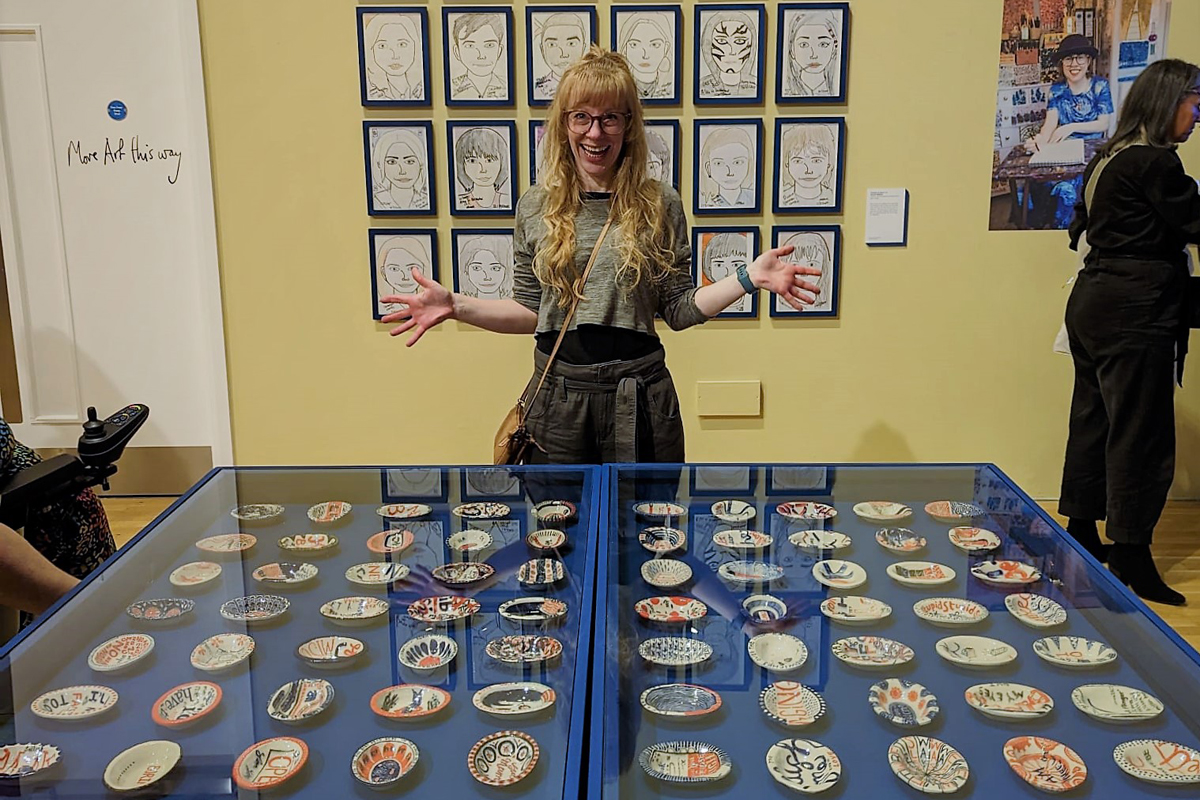 Ms Westwood's artwork featured in major national exhibition