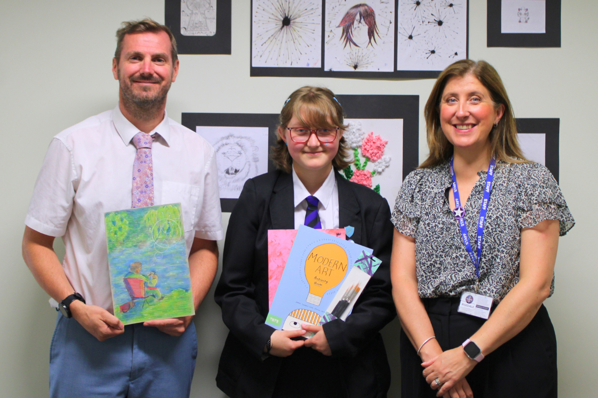 Charlotte Swift Wins National "Thank a Teacher" Prize