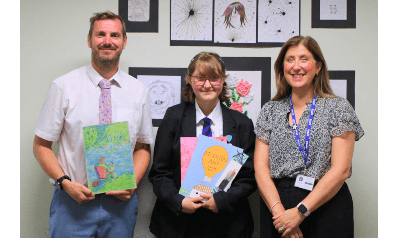 Charlotte Swift Wins National "Thank a Teacher" Prize