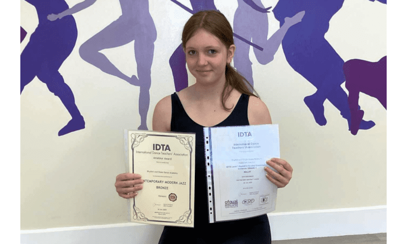 Double Dance Exam Success for Evalyn