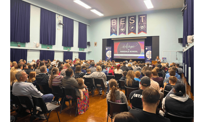 Record Numbers Attend Risedale Open Evening