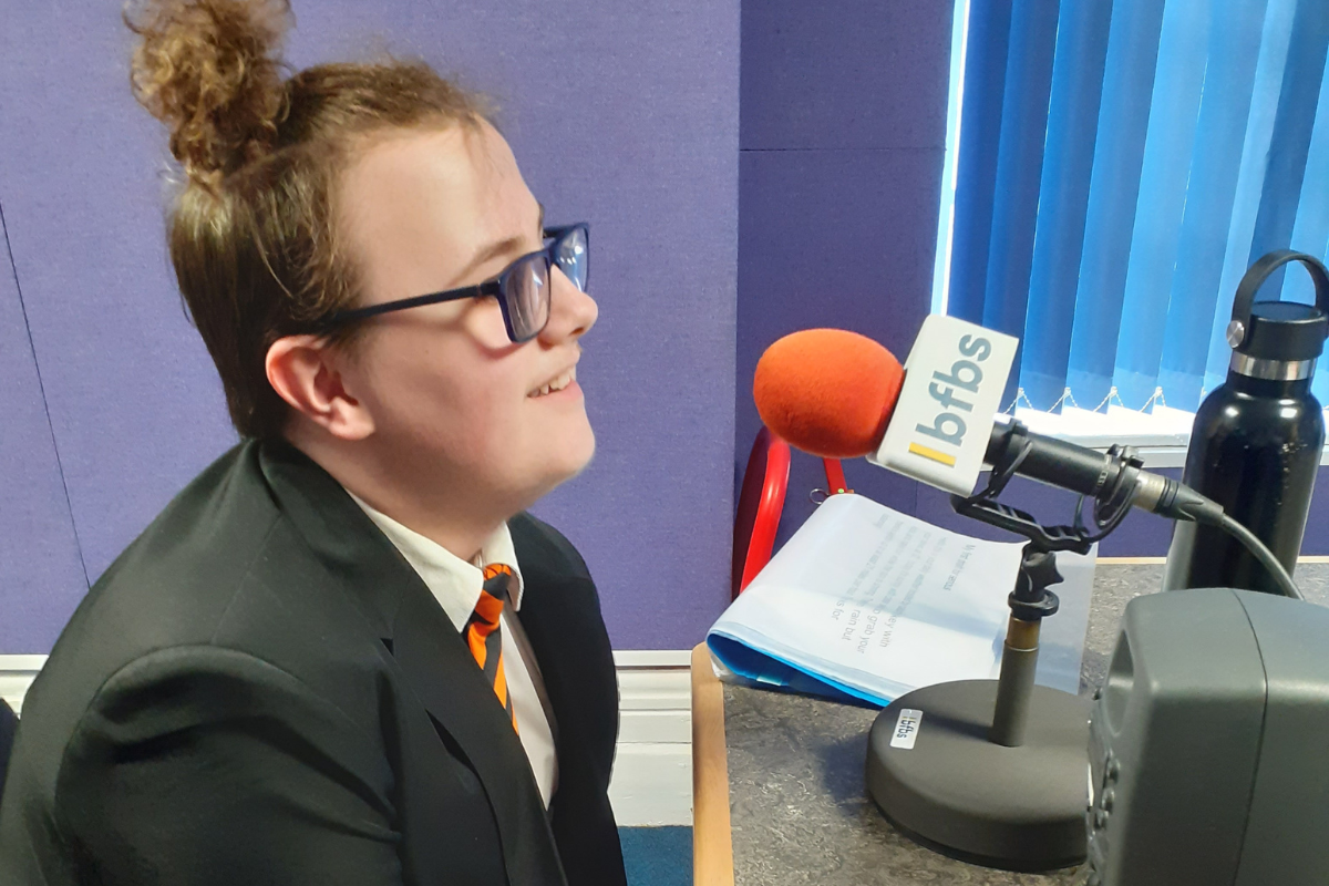 Calum Sankey on the Radio