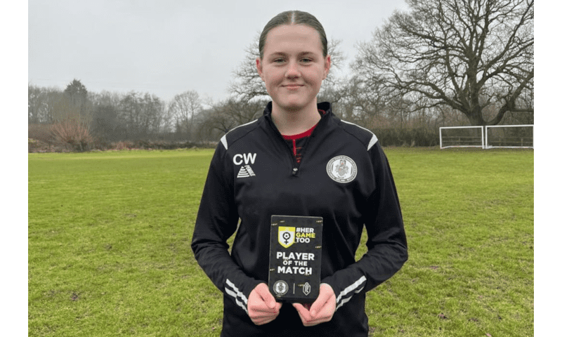⚽ Charlotte Watkins: Player of the Match!