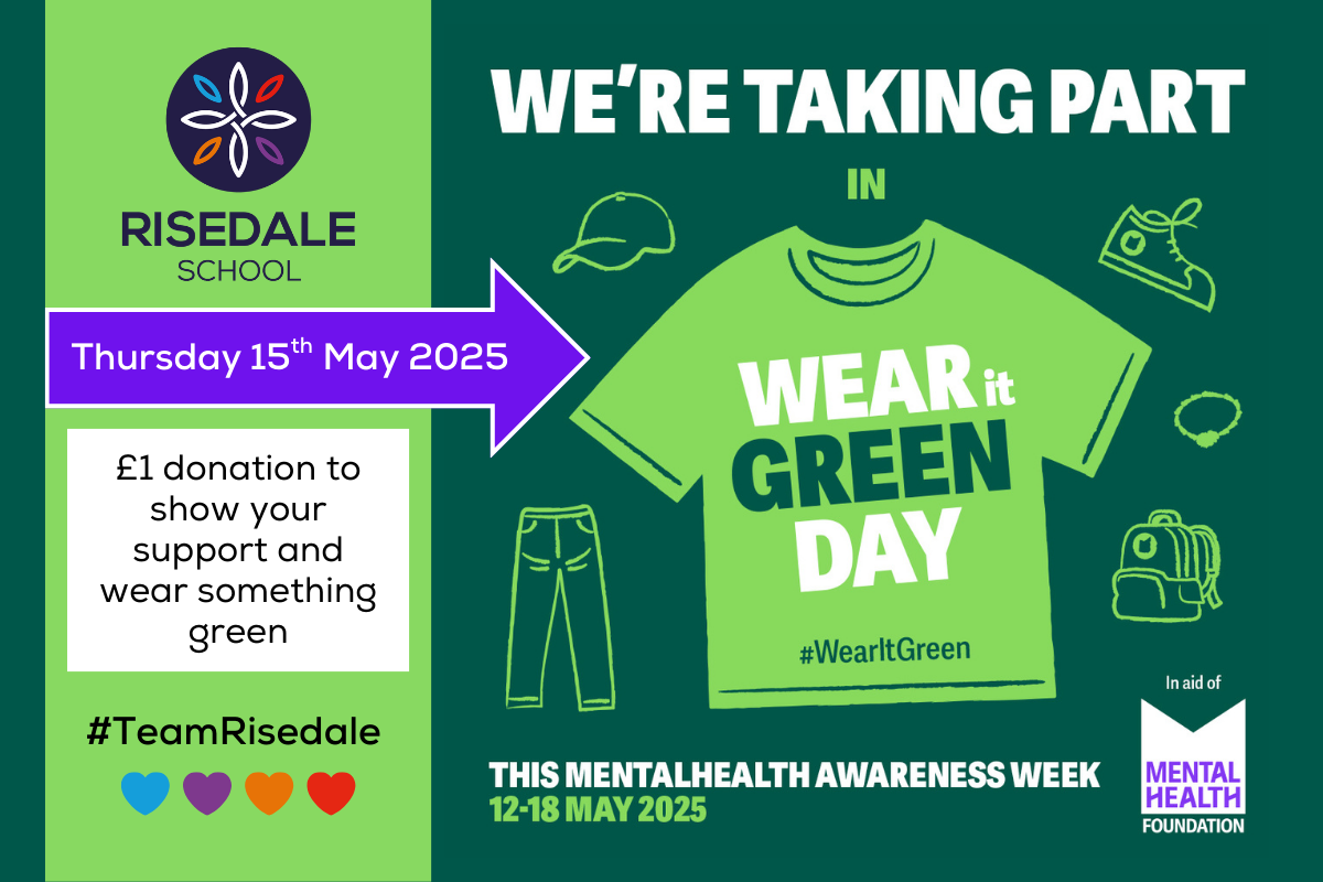 "Wear it Green Day" 💚 (Thursday 15th May)