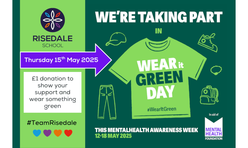 "Wear it Green Day" 💚 (Thursday 15th May)
