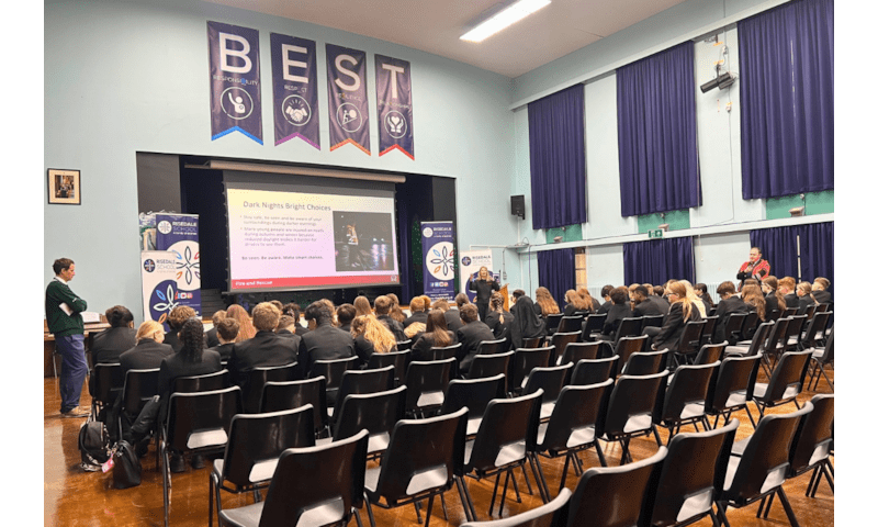 Year 8 Fire & Rescue Service Assembly: Smart Choices, Safer Communities 🚒🔥